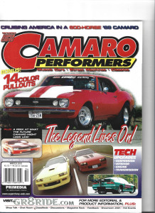 CAMARO PERFORMERS 2001 WINTER - UPGR: SUSP, INTERIOR, ENGINE, TRANS